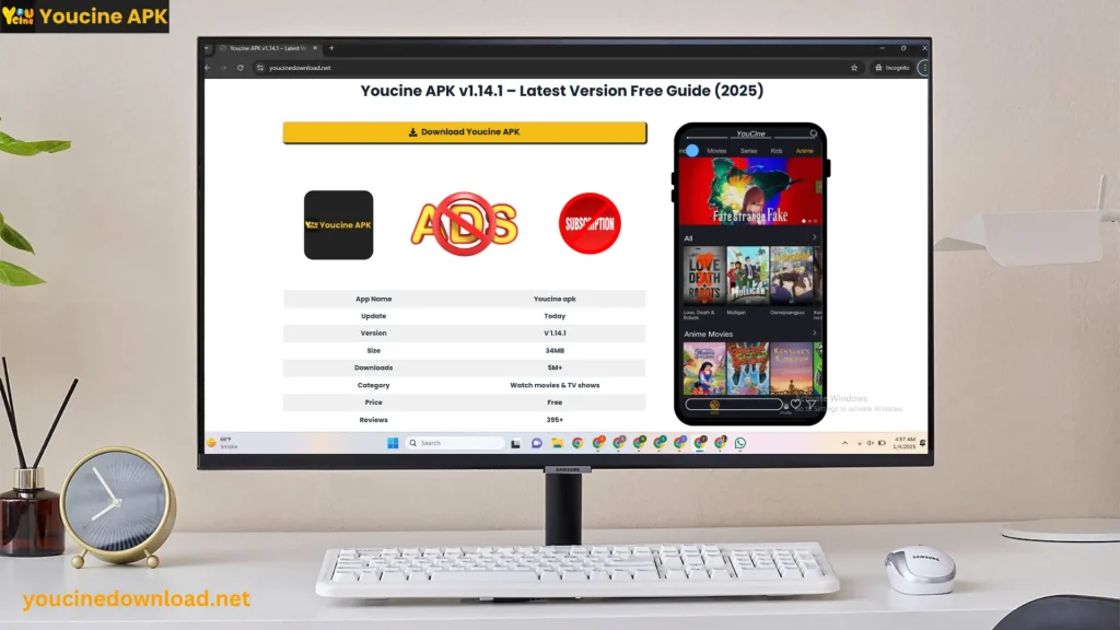 youcine apk for pc
